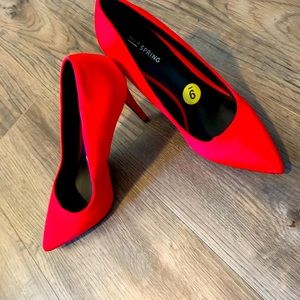 Elegant Cherry Heels